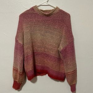 Altar’d state pink sweater